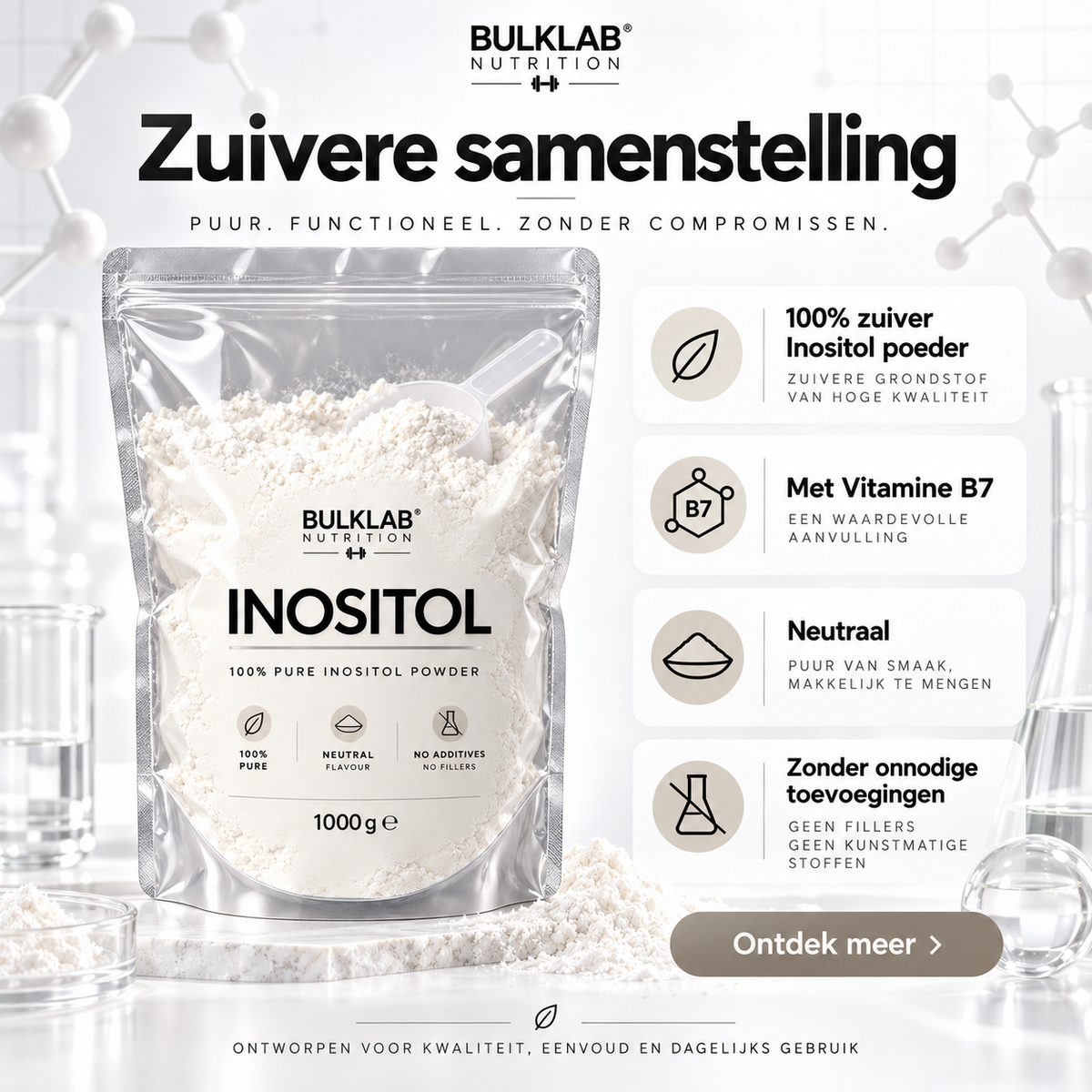 Inositol-Pulver – BulkLab Nutrition