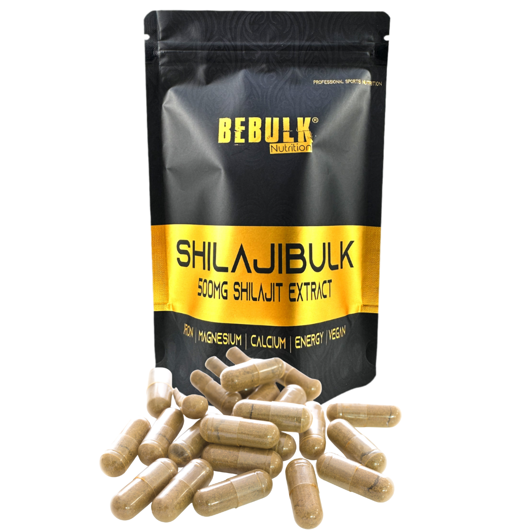 ShilajiBulk – Shilajit 500 mg – Vegan – BeBulk Nutrition