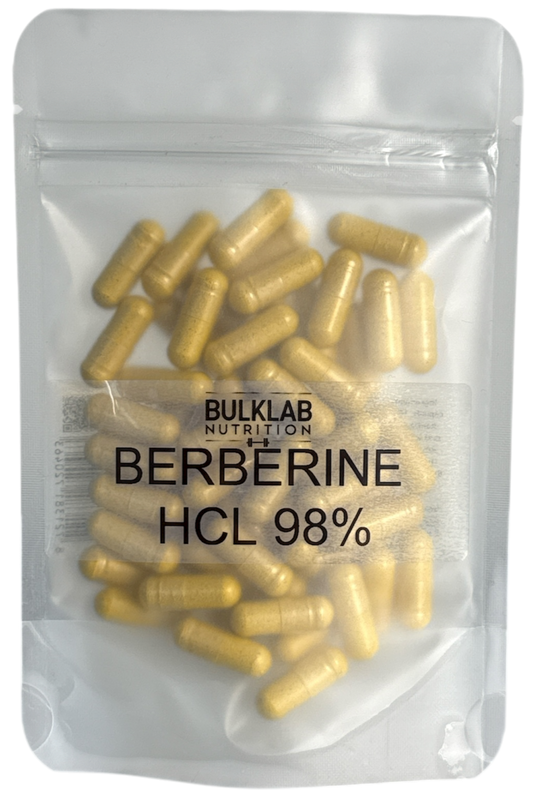 Berberine HCL 98% - Capsules - BulkLab Nutrition
