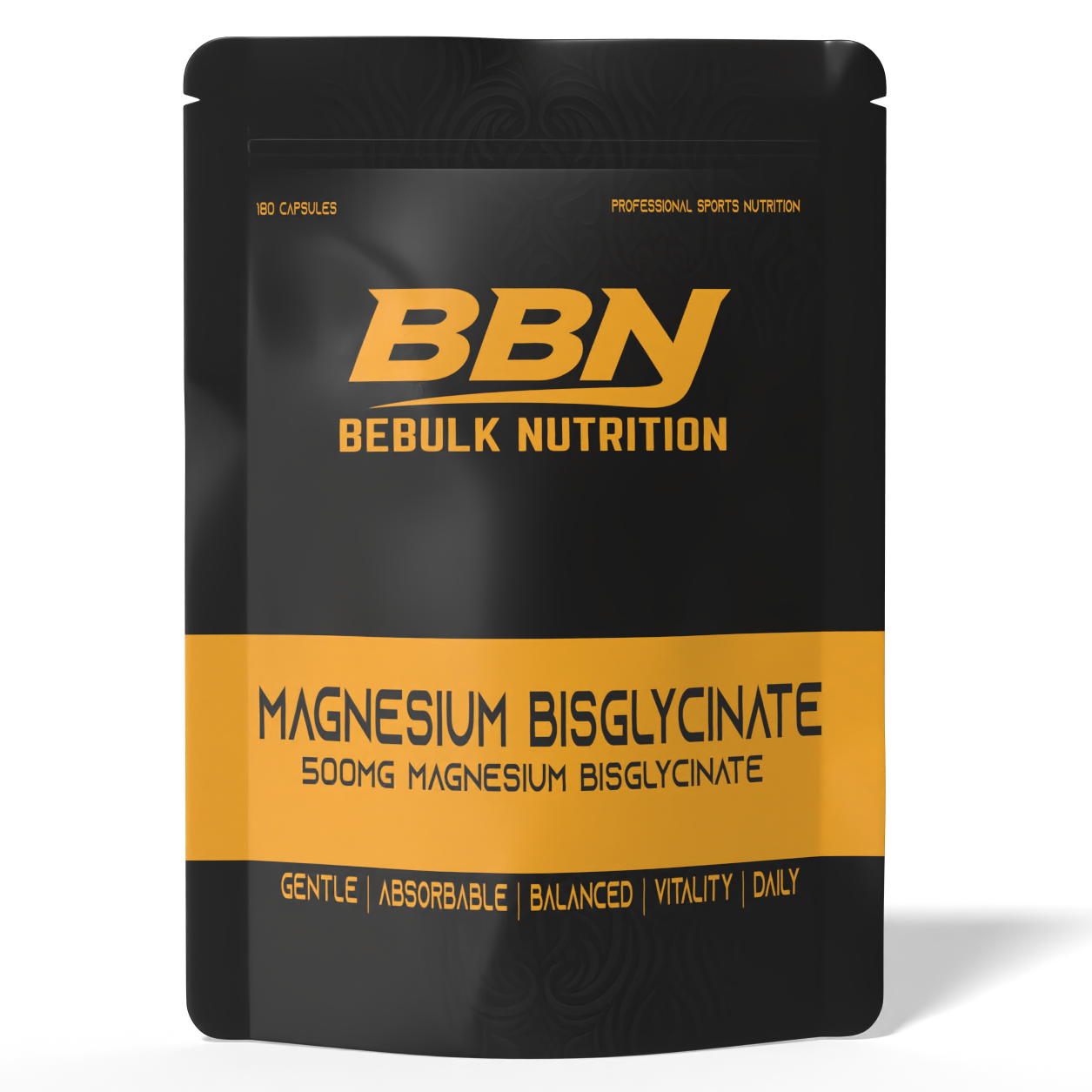 Magnesiumbisglycinat 500 mg - BeBulk Nutrition