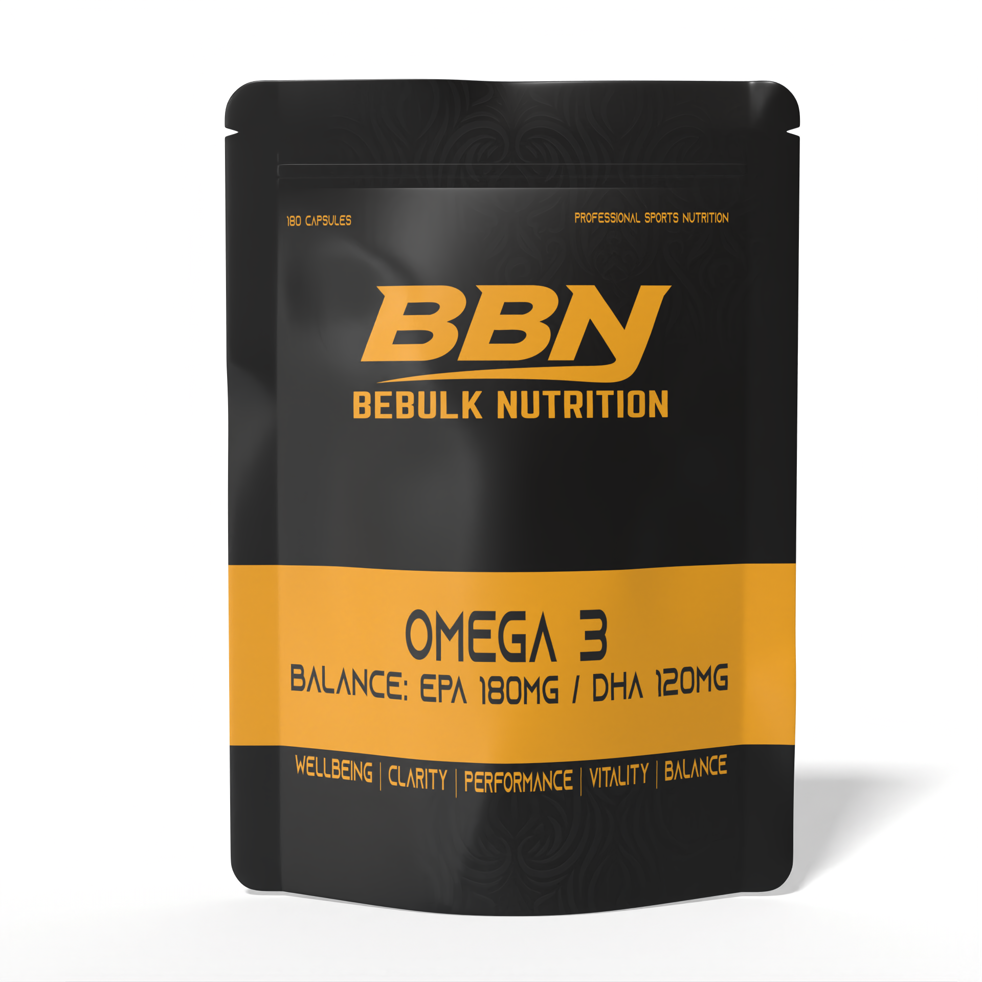 Omega-3-Balance EPA 180 mg / DHA 120 mg – BeBulk Nutrition