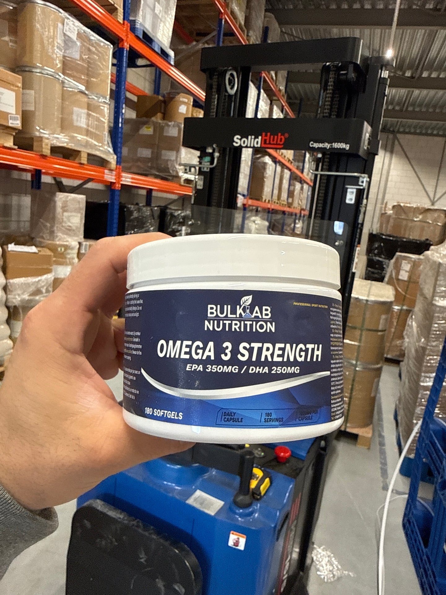 Omega-3-Fettsäuren, hochdosiert mit 350 mg EPA und 250 mg DHA – BulkLab Nutrition 