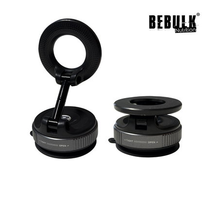 BeBulk Nutrition 360 Rotations-Vakuum, magnetischer Staubsauger, Hand-kostenloser, tragbarer magnetischer Staubsauger, Staubsauger für Auto Gym, Spiegeldusche