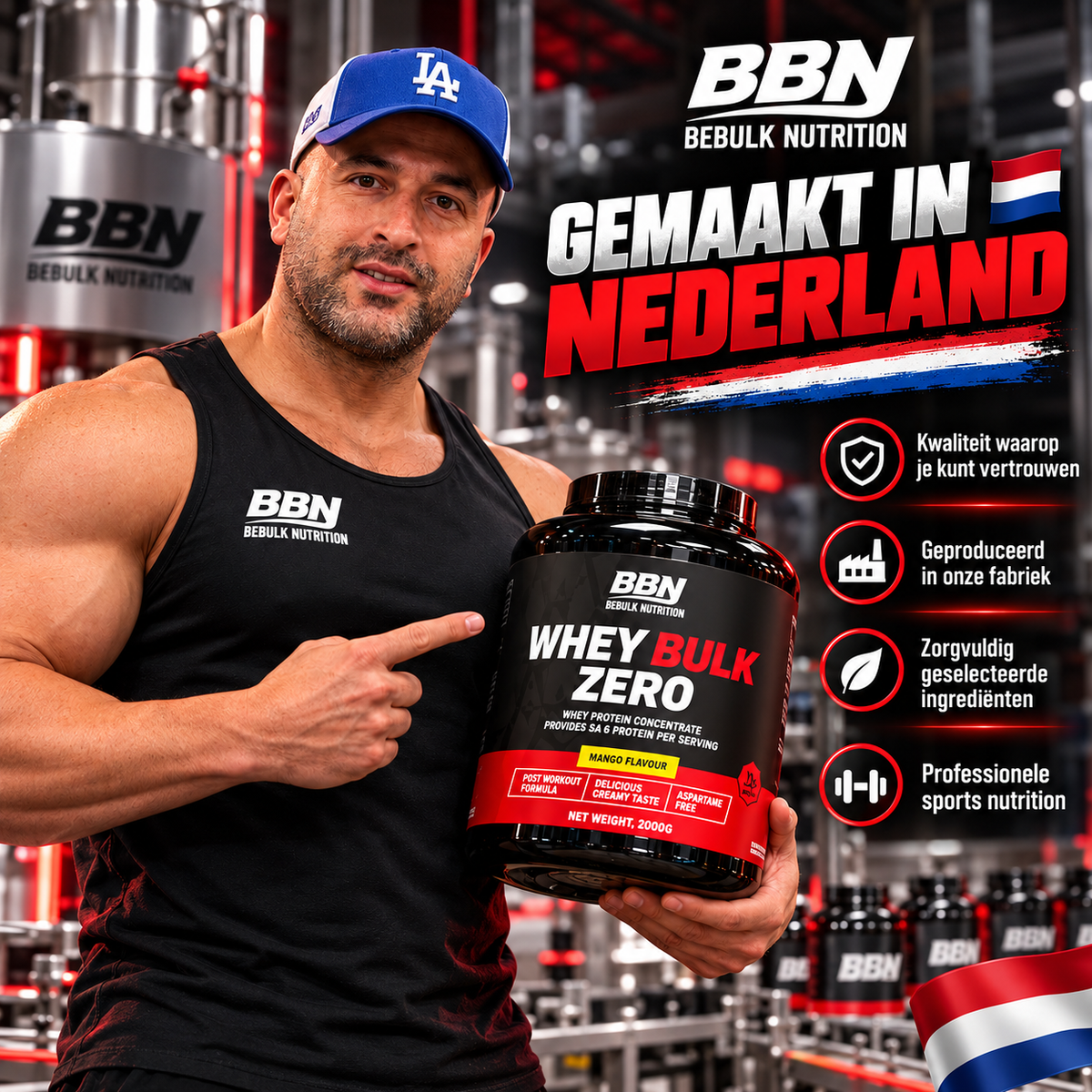 Whey Bulk Zero - BeBulk Nutrition 