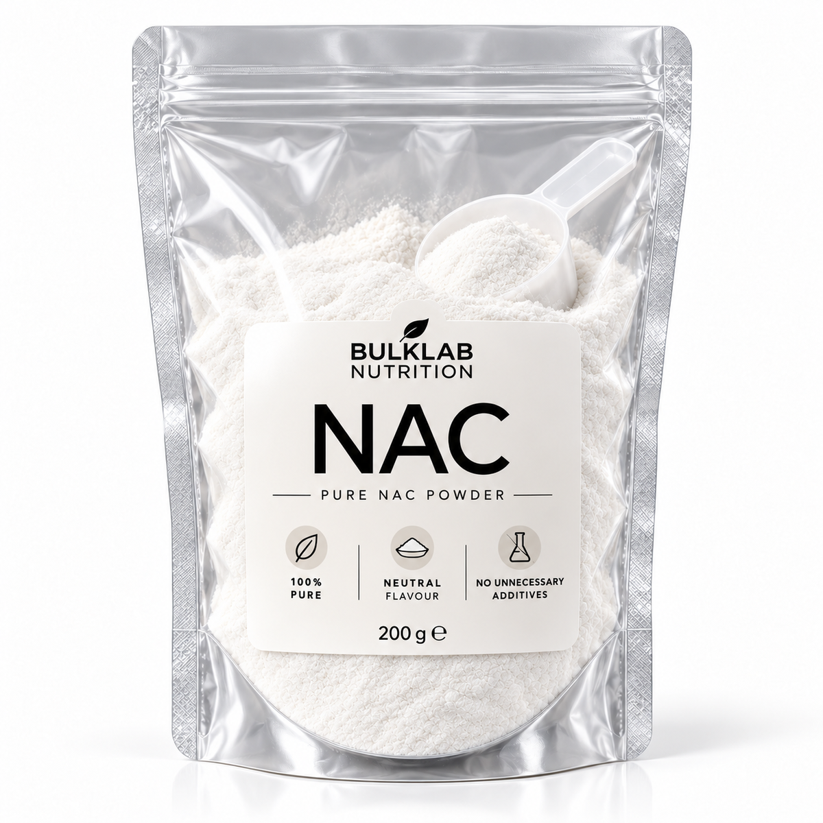 NAC – N-Acetyl-L-Cystein-Pulver – BulkLab Nutrition 