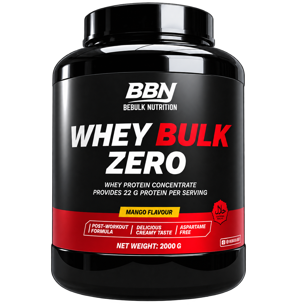 Whey Bulk Zero - BeBulk Nutrition 