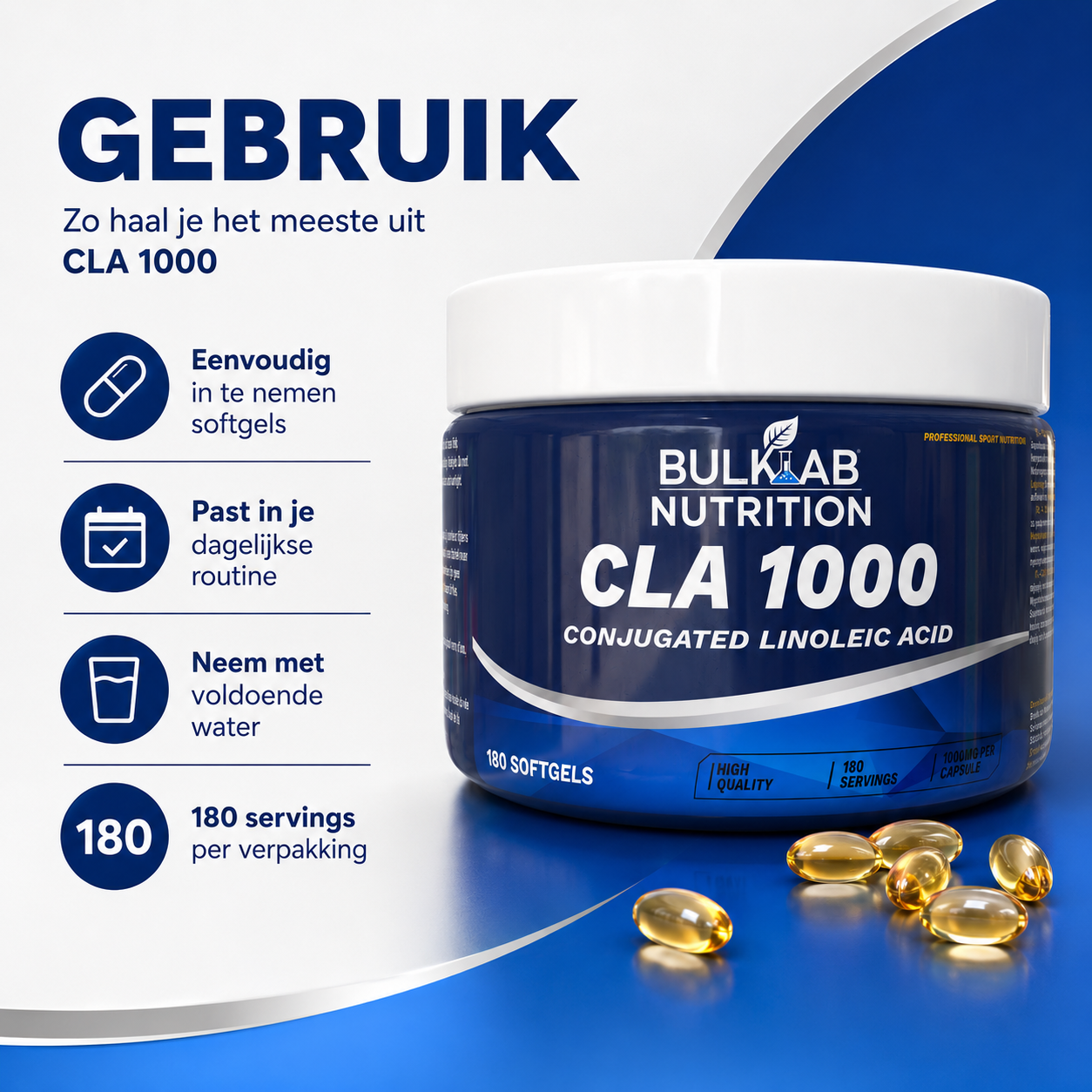 CLA 1000 - BulkLab Nutrition 