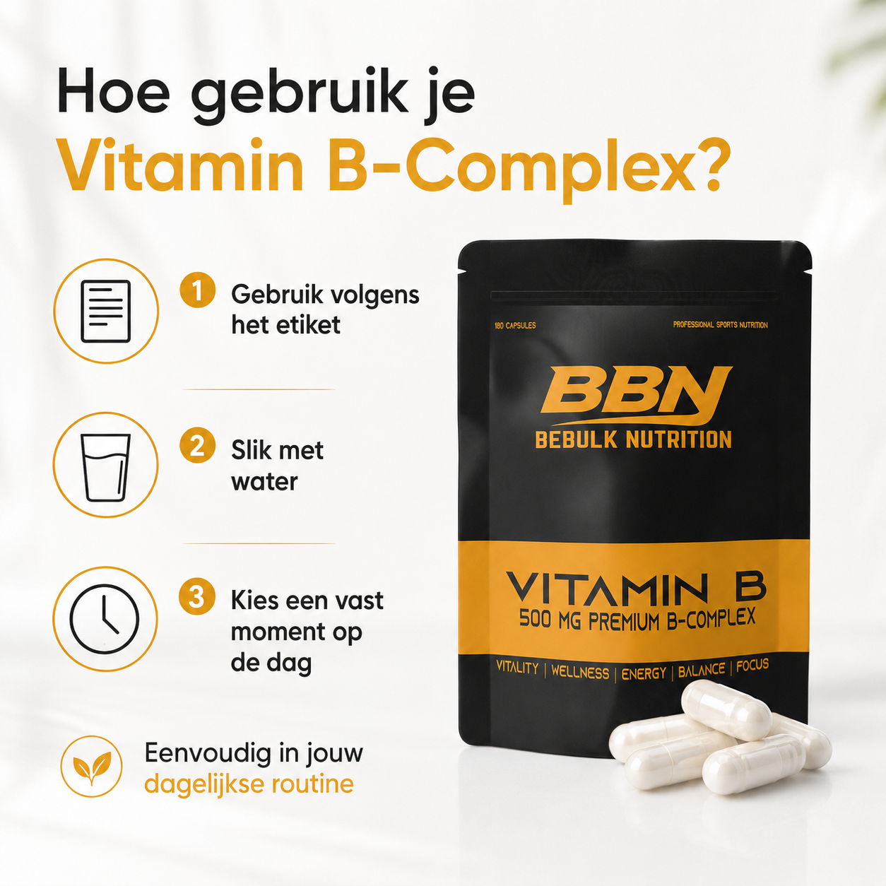 Vitamin-B-Komplex – BeBulk Nutrition 