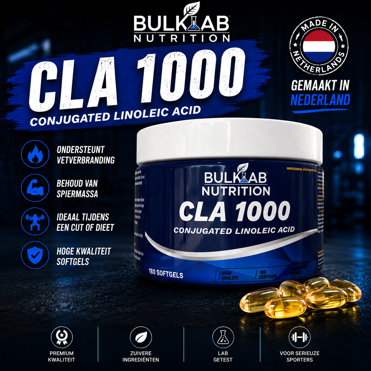 CLA 1000 - BulkLab Nutrition 