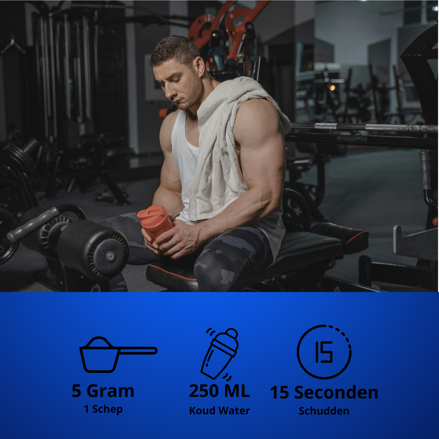 CreaBulk - 100% Creatine Monohydraat - BeBulk Nutrition