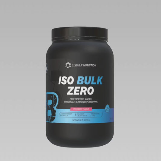 Iso Bulk Zero – BeBulk Nutrition