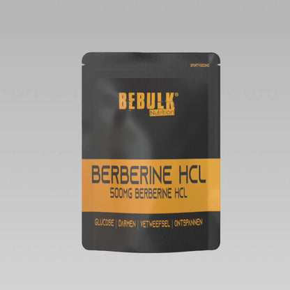 Berberine HCL 98%  500mg - Vegan - BeBulk Nutrition