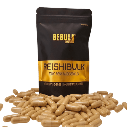 ReishiBulk - Reishi 500mg Paddenstoel - Vegan - BeBulk Nutrition