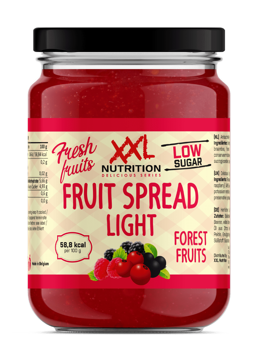 Light Fruit Spread - 235 gram - XXL Nutrition